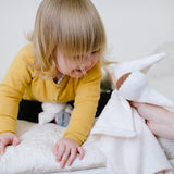 Doudou première poupée, coton biologique - Papoum Papoum