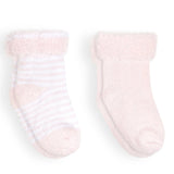 Bas pour Nouveau-Né (paquet de 2) Rose - Kushies
