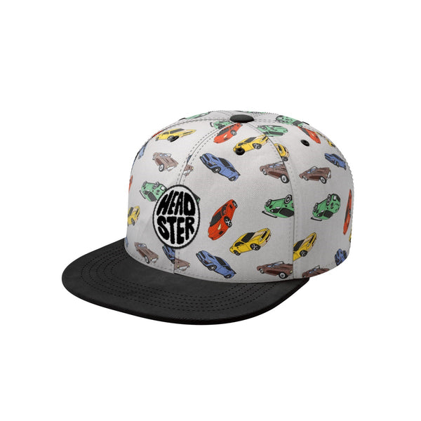 Casquette - Pitstop Snapback - White Sand - Headster Kids