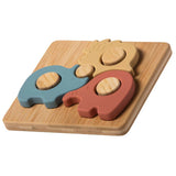 Casse-Tête Safari en Silicone et Bamboo 7" - Mary Meyer