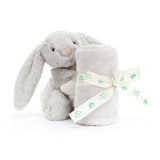 Doudou et Peluche Lapin Gris Bashful Soother - JellyCat