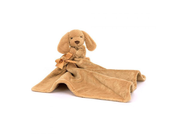 Doudou et Peluche Puppy Toffee Bashful Soother - JellyCat