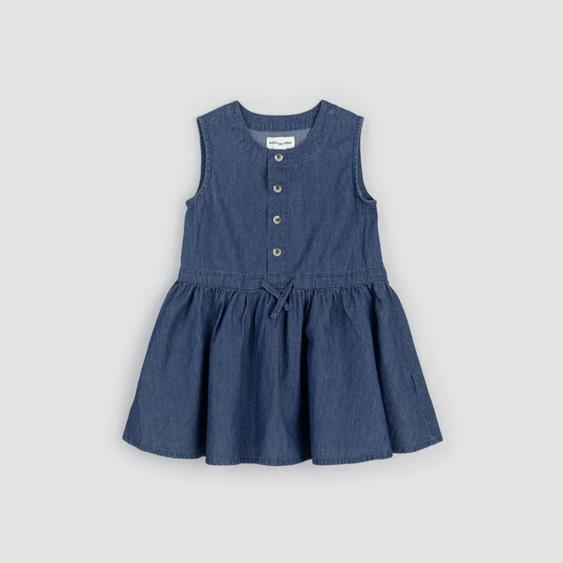 Robe sans manches en chambray - Miles the Label