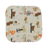 Débarbouillettes en Flanelle Pqt. de 3, Dans la forêt - Tirigolo