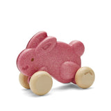 Lapin à pousser - Rose - PlanToys