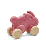 Lapin à pousser - Rose - PlanToys