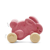 Lapin à pousser - Rose - PlanToys