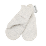 Mitaines en coton organique Beige chiné - Tirigolo