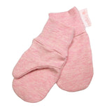 Mitaines en coton organique Rose - Tirigolo