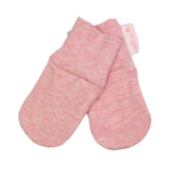 Mitaines en coton organique Rose - Tirigolo