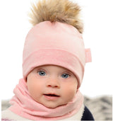 Foulard infini - Coton organique rose - Tirigolo