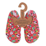 Chaussons d'eau antidérapant - Chats rose - Slipstop