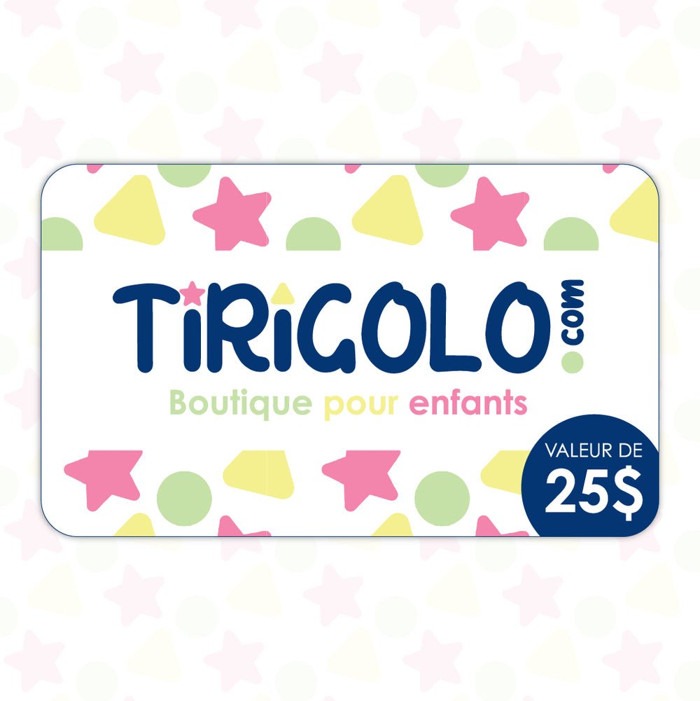 Carte-cadeau Tirigolo & Cie