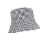 Chapeau d'été classique Carreau charcoal - Tirigolo