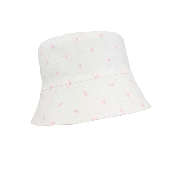 Chapeau d'été classique Mini marguerite rose - Tirigolo