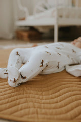 Pyjama blanc cassé à imprimés beagle - Petit Lem