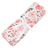 Couverture en mousseline de coton - Fleur de Rachel Lyon - Perlimpinpin