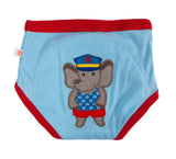 3 Culottes d'Entraînement Coton Biologique Maritime Mates - Zoocchini