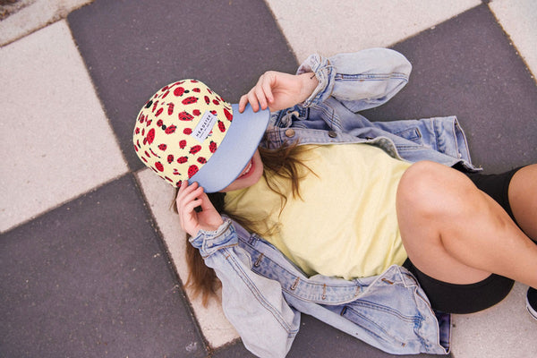 Casquette - Lady Snapback - Pastel Yellow - Headster Kids