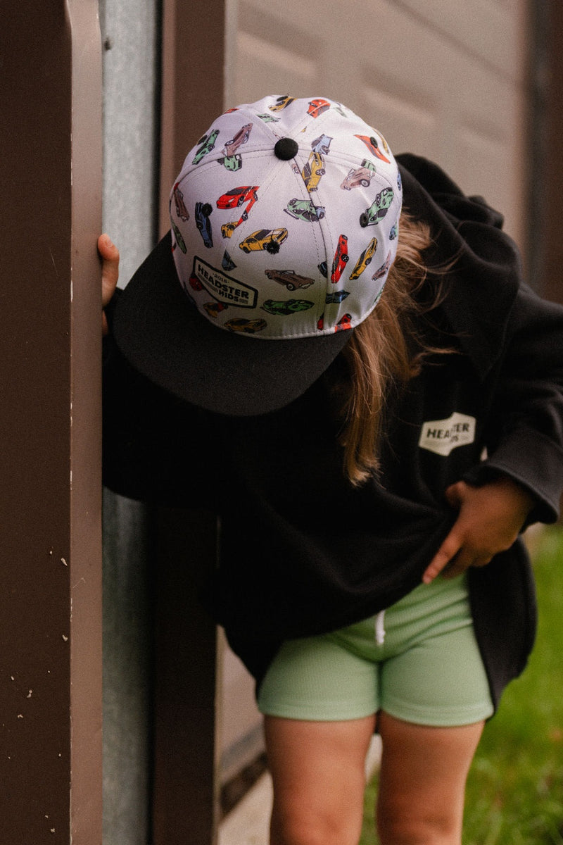 Casquette - Pitstop Snapback - White Sand - Headster Kids