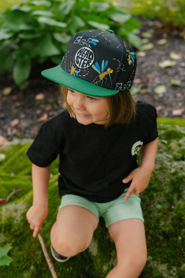 Casquette - Mosquito Snapback - Black - Headster Kids