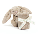 Doudou et Peluche Lapin Beige - Bashful Soother - JellyCat