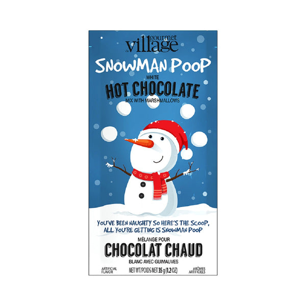 Chocolat chaud Snowman Poop 35g - Gourmet du village