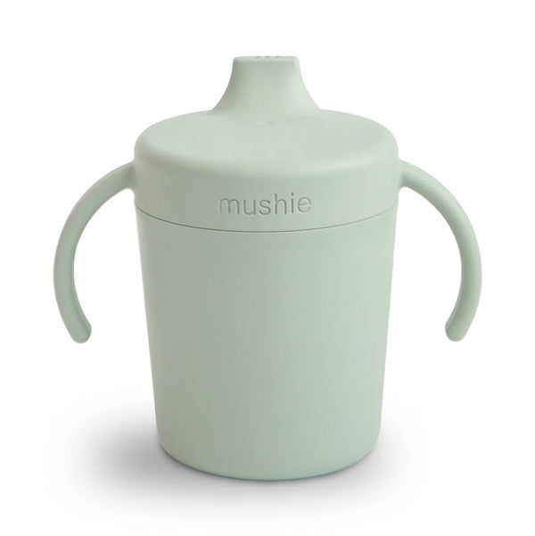 Gobelet en silicone Anti-déversement - Sage - Mushie