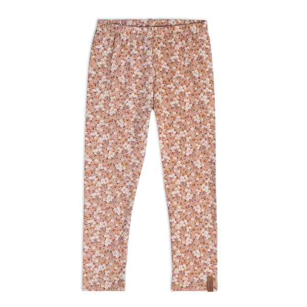 Legging en coton imprimé de petites fleurs - Deux par Deux