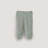 Pantalon à grosse maille - Light Mint - Mushie