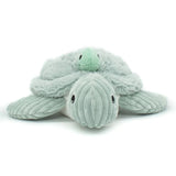 Peluche Tortue - Maman et Son Bébé - Menthe - Les Ptipotos