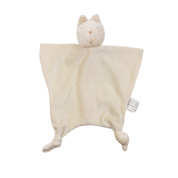 Doudou Minou Chat Rose - Velours de Bambou - Papoum Papoum