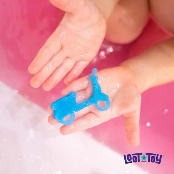 Bombe de bain Turquoise Bath Squigglers - Loot Toys