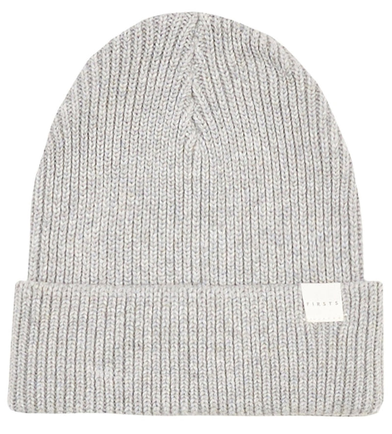 Tuque en tricot Gris Chiné - Petit Lem