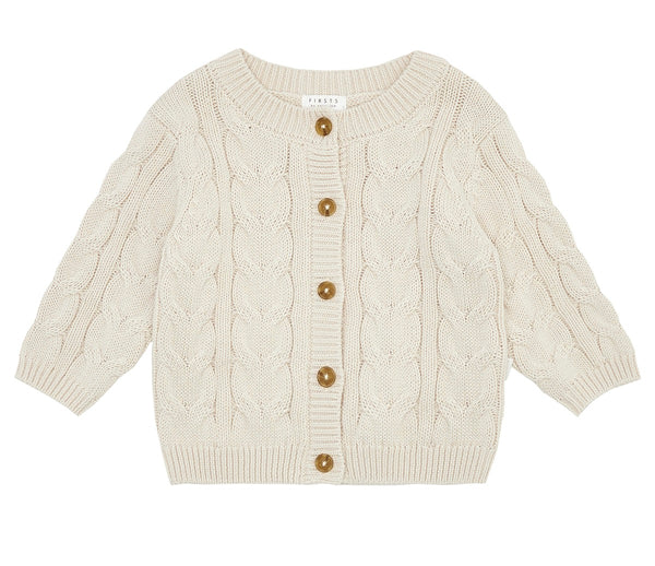 Veste en tricot Beige - Petit Lem