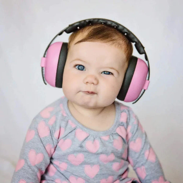 Protège-oreilles / Earmuffs 0-2ans Petal Pink - Banz