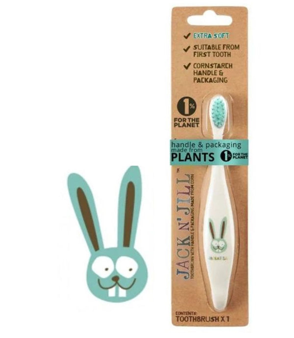 Brosse à Dent Bio Lapin - Jack N'Jill