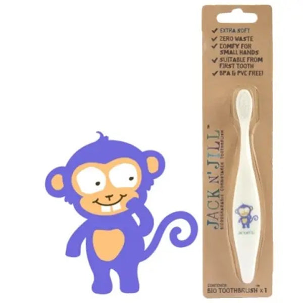 Brosse à Dent Bio Singe - Jack N'Jill