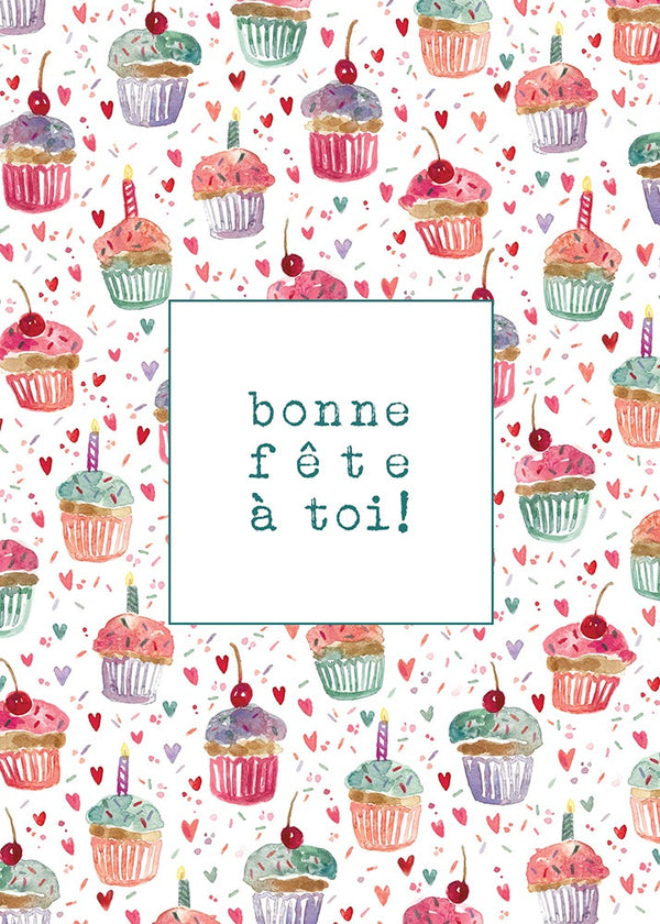 Carte de souhaits Louane - Bonne fête - Stéphanie Renière