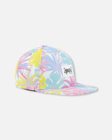 Casquette imprimée de palmiers pastel - Deux par Deux