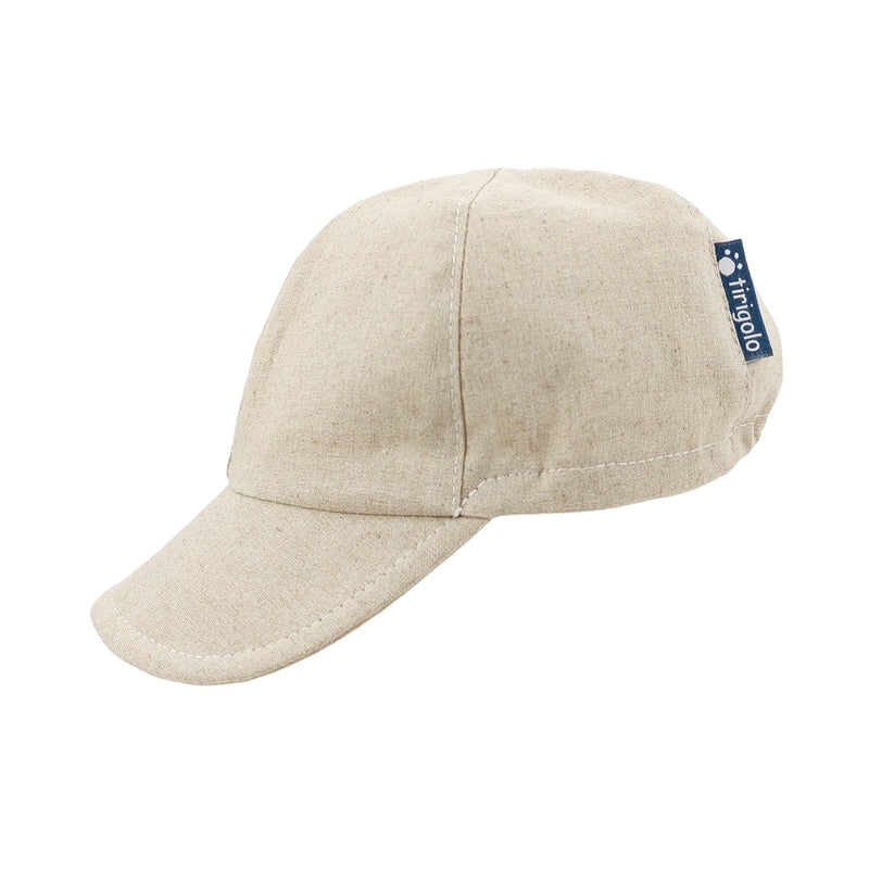 Casquette ajustable Lin Beige - Tirigolo