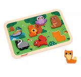 Casse-tête en bois Chunky La Forêt 7 (pcs) - Janod