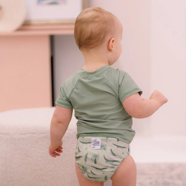 Chandail d'Eau pour Bébé Protection UV - Thé Vert - La Petite Ourse