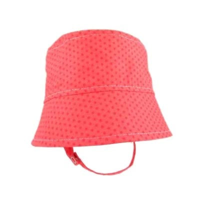 Chapeau d'été classique Corail Picoté - Tirigolo