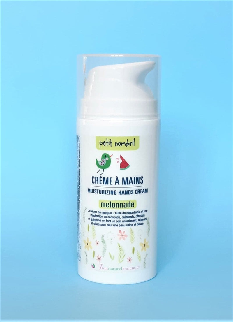 Crème à mains  nourrissante et hydratante Melonnade pour enfant 100ml - Petit Nombril