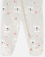 Pyjama une pièce en coton biologique - Oursons - Deux par Deux