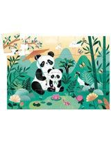 Casse-Tête  Silhouette - Léo le panda - (24 pcs) - Djeco