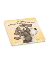 Livre Caramel Le Toutou Timide Et Son Papa - Jellycat