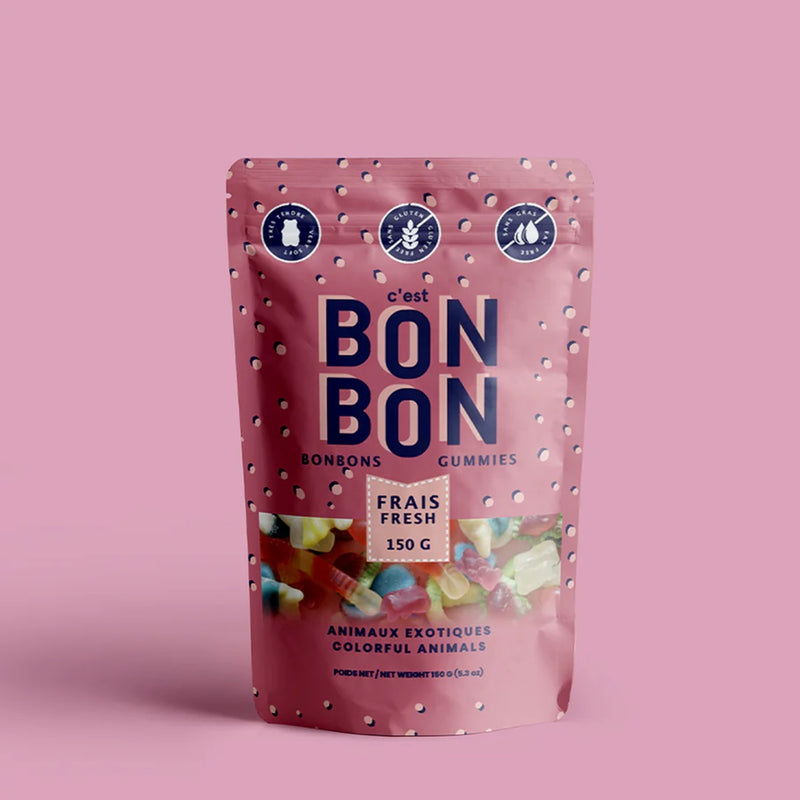 Bonbons - Animaux Exotiques 150g  - La boîte à bonbons