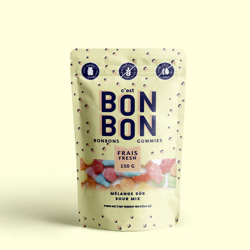 Bonbons - Mélange Sûr 150g  - La boîte à bonbons